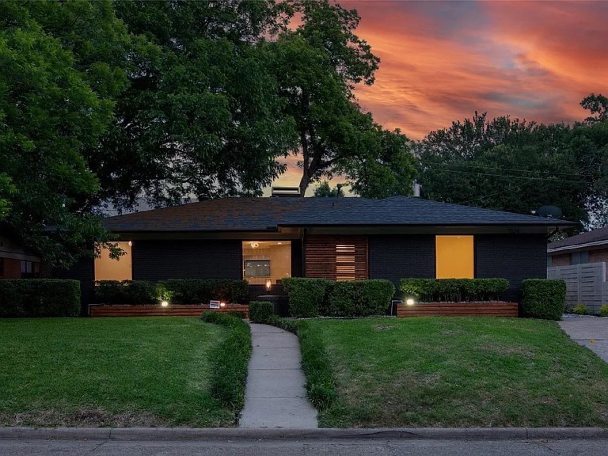 Full home window package — curb appeal exterior at sunset